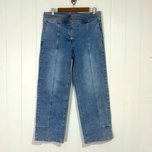 Chelsea & Violet Wide Leg Crop Jeans size 31